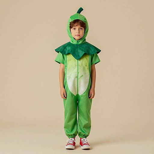Charming Cucumber Costume for Kids
