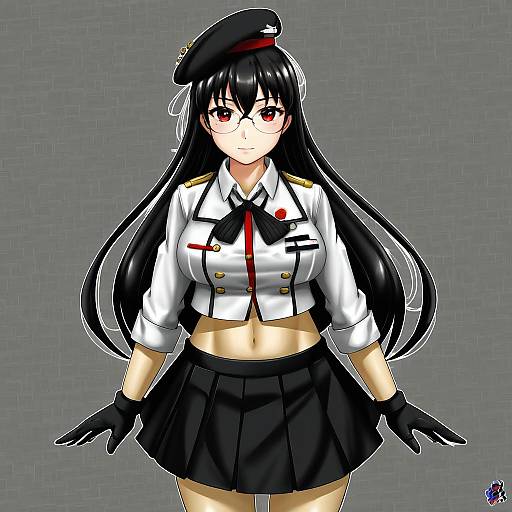Illustration of Choukai kai ni (kancolle), kantai collection in the style of Mappaninatta
