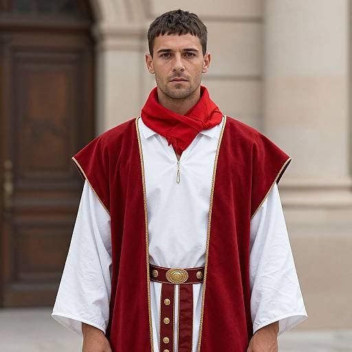 Roman Costume Man in Robes