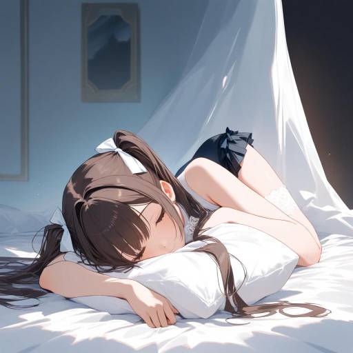 Sensual Admiral Kancolle in Moonlit Retreat