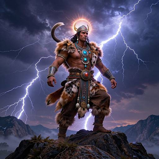 Epic Juju Shaman on Stormy Peak