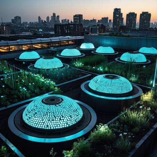 Futuristic Urban Rooftop Wind Kilns