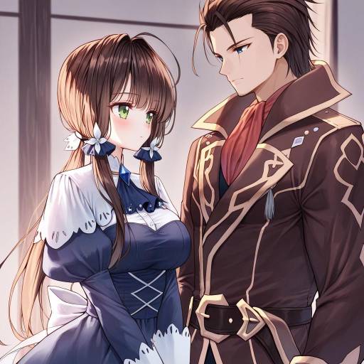 Illustration of Alvin (tales), tales of (series) in the style of Tandohark