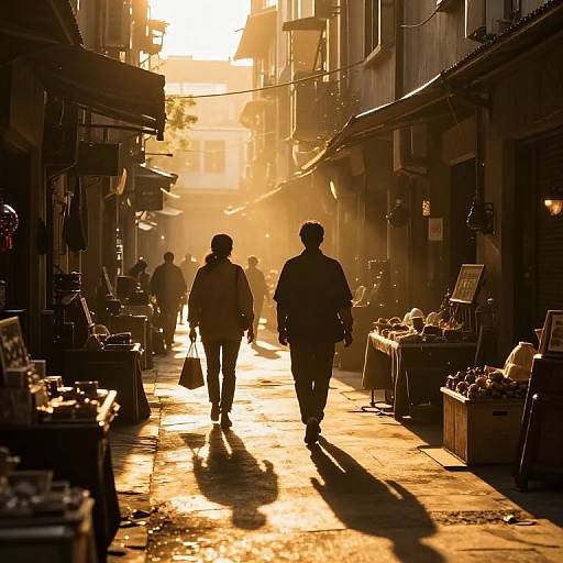 Ethereal Alley of Memories and Emotions