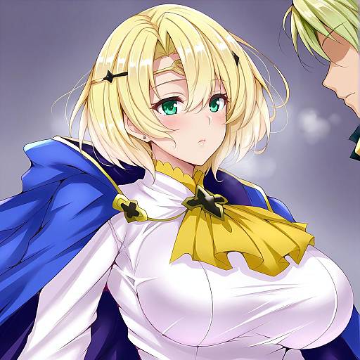 Illustration of Alfred (fire emblem), fire emblem in the style of Sankakusui