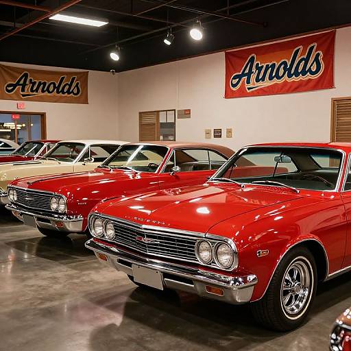 Arnolds Classic Muscle Car Showroom
