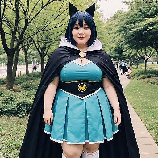 Plus Size Anime Cosplay Pose