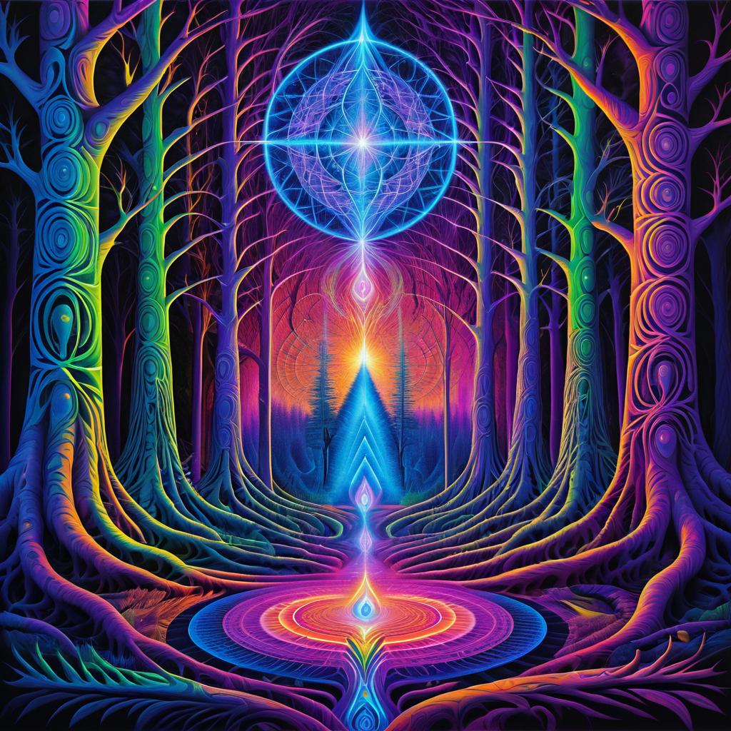 Mystical Shamanic Gathering in Oil