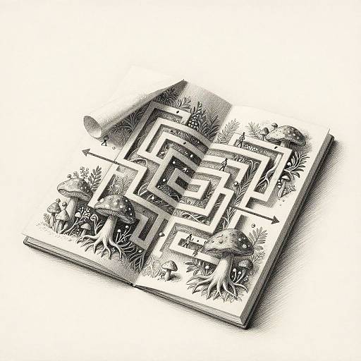 Trompe-l'œil Bioluminescent Subway Garden