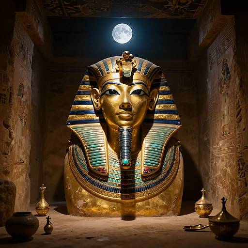 Mystical Gold Egyptian Headpiece