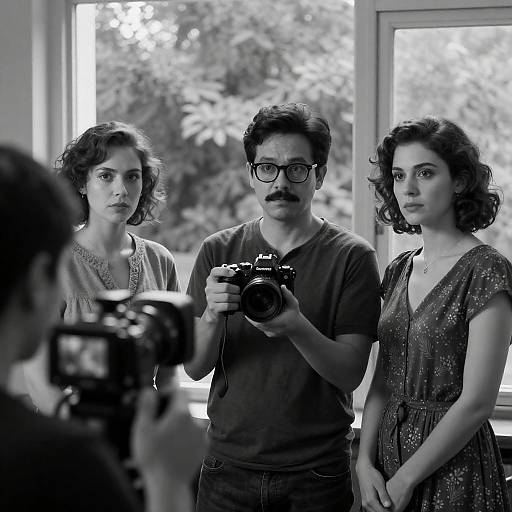 Dynamic Film Set with Diverse Women