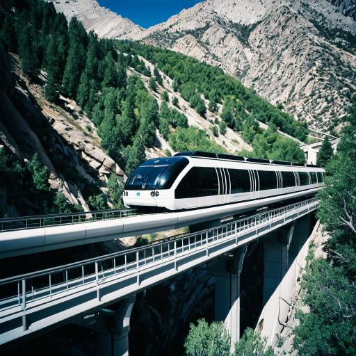 Hydrogen-Powered Monorail in Little Cottonwood Canyon