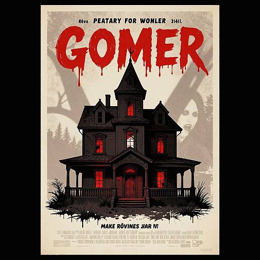 Horror movie poster for 
