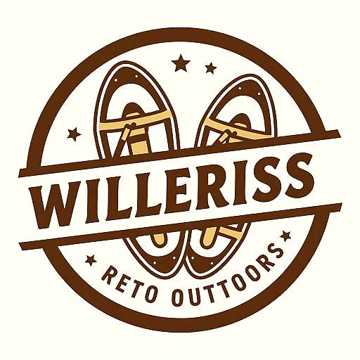 Vintage Snowshoe Outdoors Logo