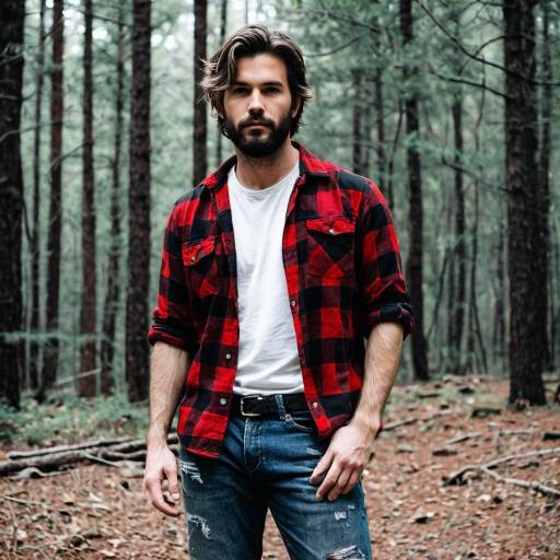 Rugged Cosplay of Tim Rogers in Nature