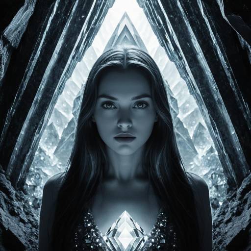 Ethereal Maiden in a Crystal Cavern Ethereal Maiden in a Crystal Cavern