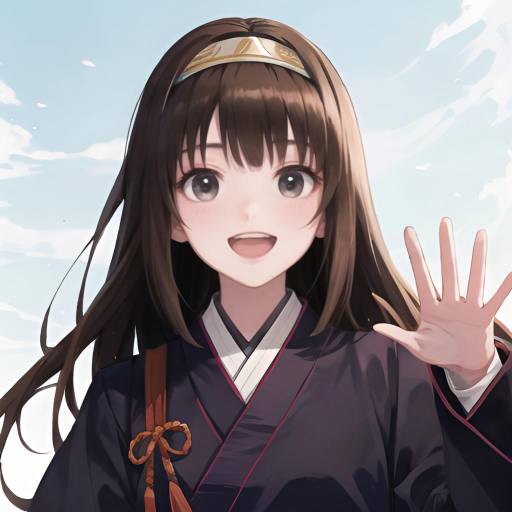 Aesthetic Hinata Hyuga: Dynamic Outdoor Training
