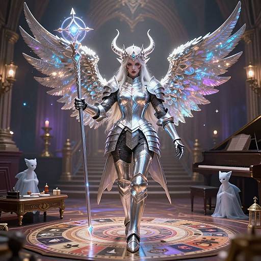 Radiant Valkyrie in Magical Academy