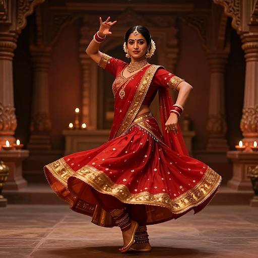 Bollywood Actress in Classical Dance