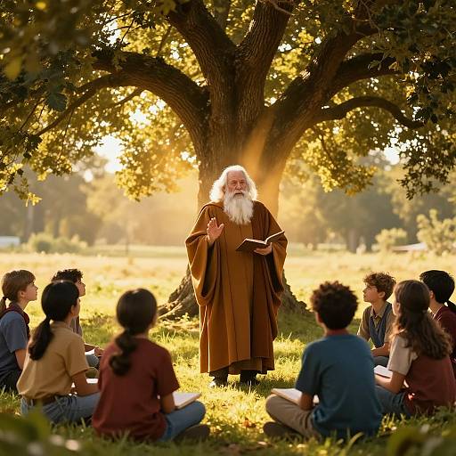 Wise Scholar Teaching Understanding