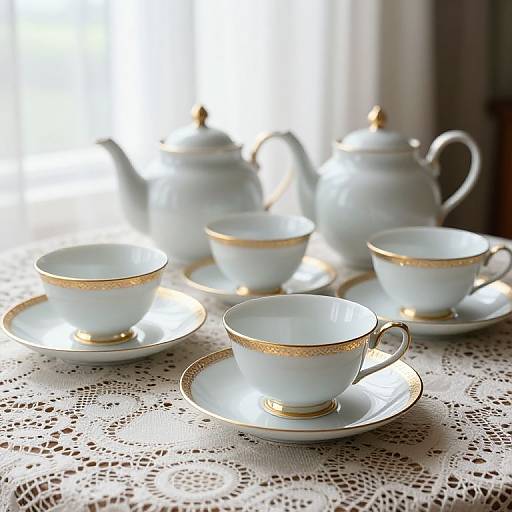 Vintage Noritake Tea Set Elegance