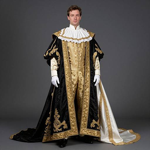 Royal Opera House Elegant Costume