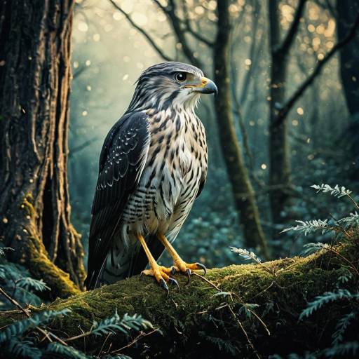 Merlin in Enchanted Forest Fantasy Art Merlin in Enchanted Forest Fantasy Art