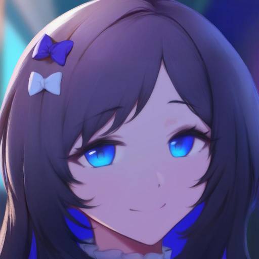 Illustration of Aiba uiha, nijisanji in the style of Snowball22