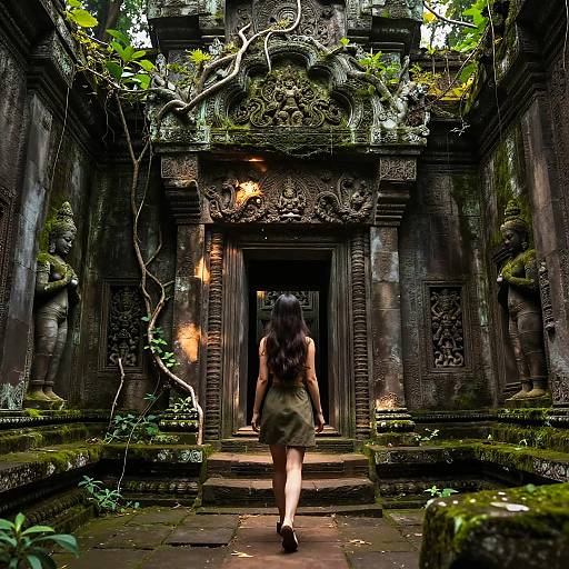 Maesa in Mystical Overgrown Temple