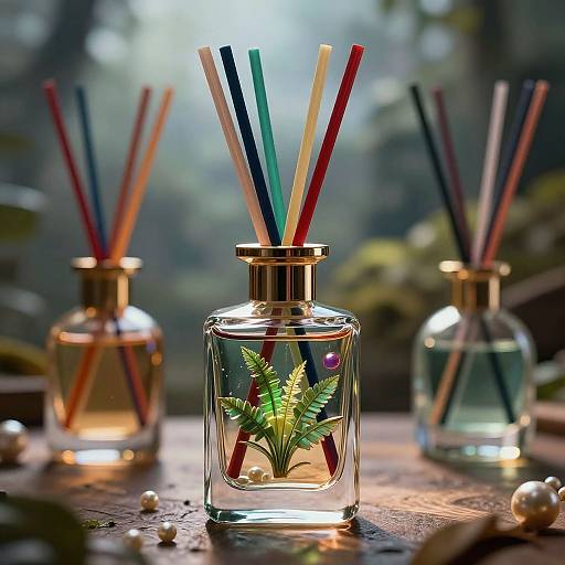 Hyper-Realistic Perfume Room Background