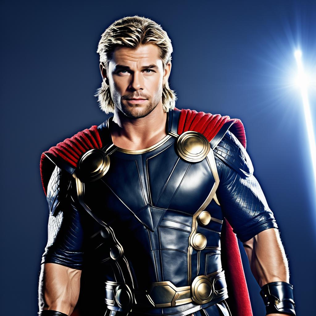 High-Resolution Chris Hemsworth as Thor