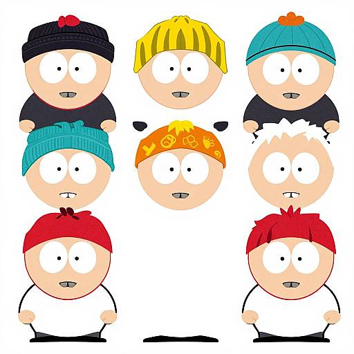 South Park Character Template