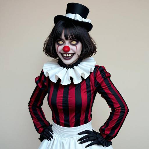 Clown Cowgirl: A Sinister Portrait Clown Cowgirl: A Sinister Portrait