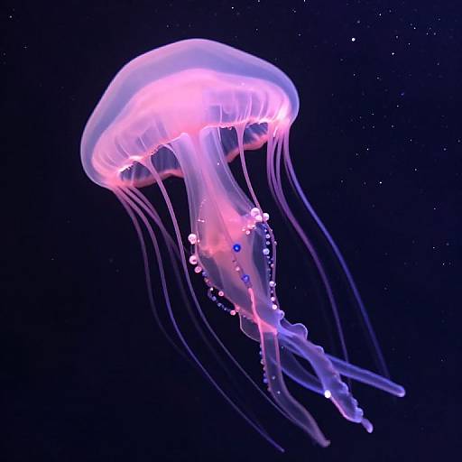 Ethereal Cosmic Jellyfish Glow