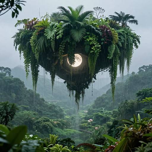 Colossal Inverted Floating Garden