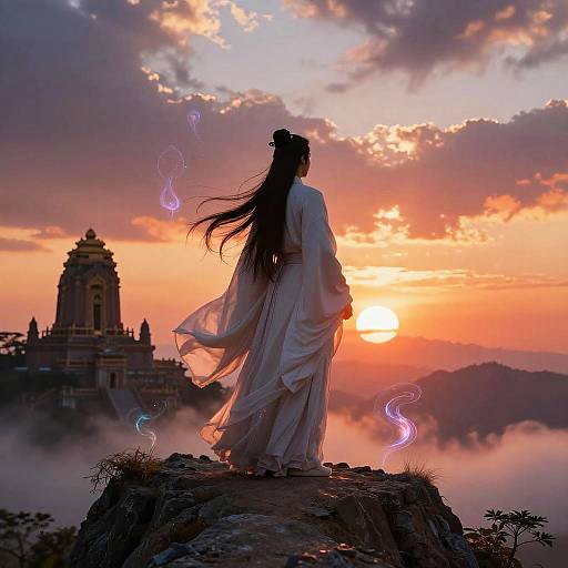 Shagui on Mystical Mountain Peak