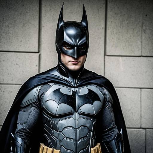 Dark Batman Cosplay Costume with Cape