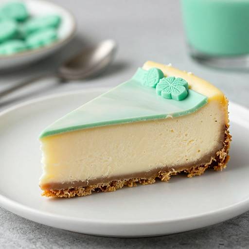 Peppermint White Chocolate Cheesecake