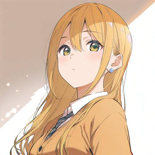Illustration of Aihara yuzu, citrus (saburouta) in the style of Yuki arare