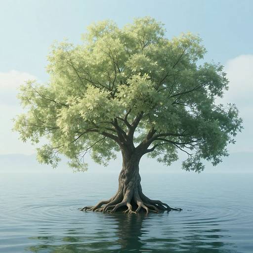 Ethereal Tree of Dreams and Hope