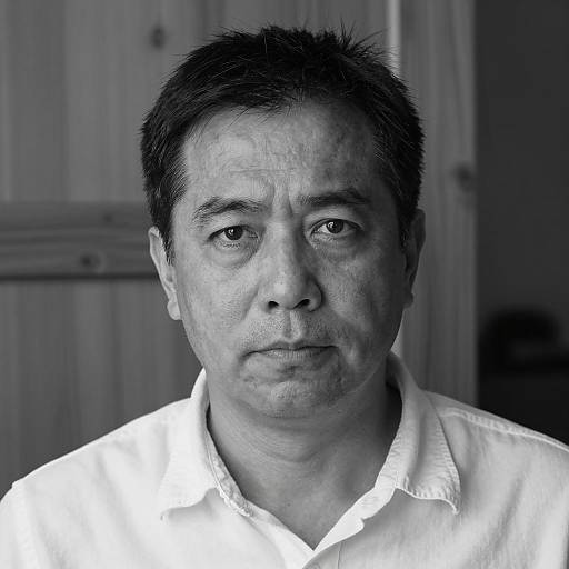 Serious Middle-Aged Man Portrait