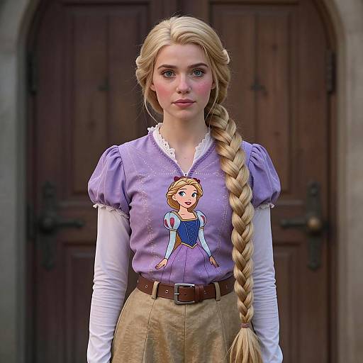 Hyper-Realistic Rapunzel Character Design