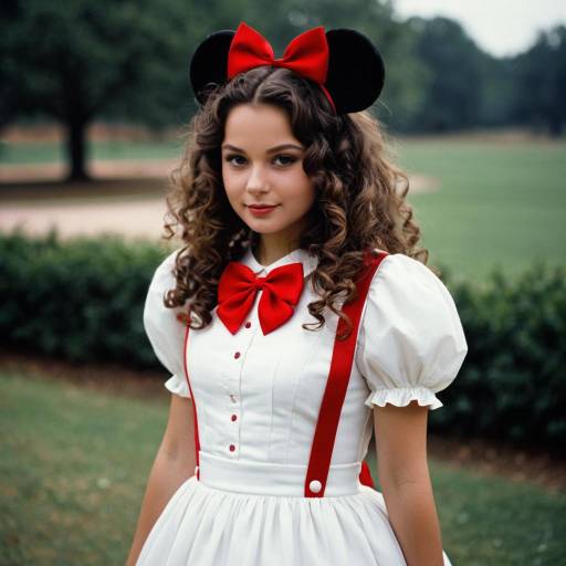 Realistic Minnie Minors Costume Portrait