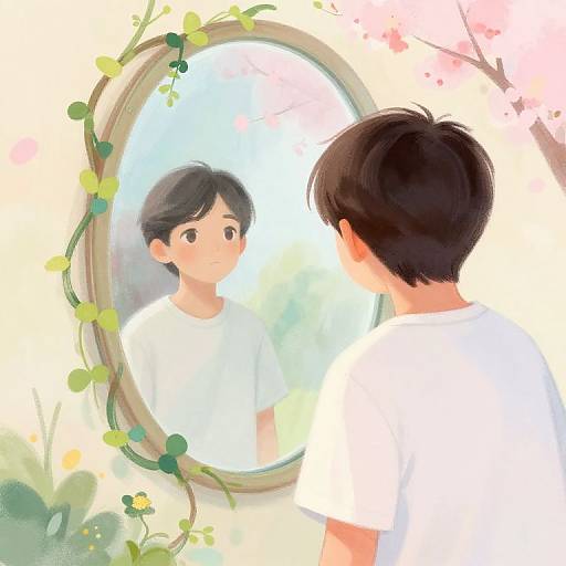 Reflecting Growth: Puberty Imagined