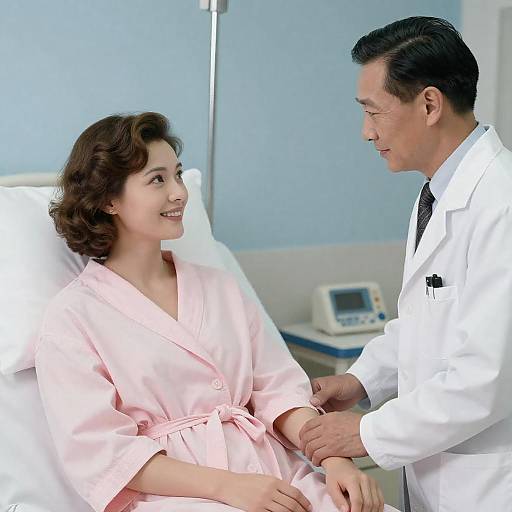 Heartwarming Vintage Hospital Moment