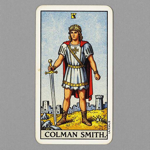 Alexander the Great Tarot Card