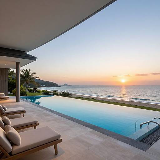 Luxury Beachfront Villa with Infinity Pool