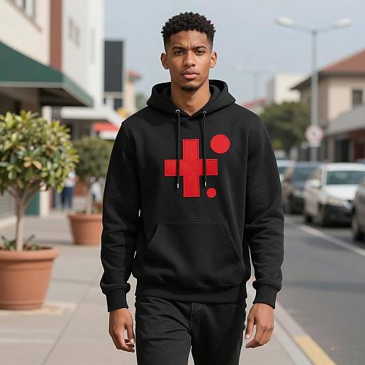 Realistic Pac Boy Game Costume in Urban Scene