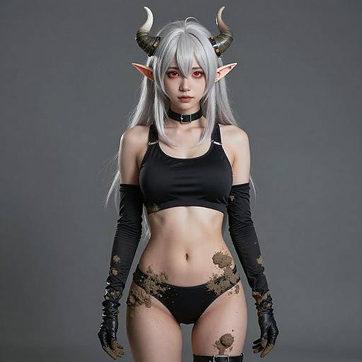 Cosplay photo of mudrock (elite ii) (arknights). Costume clothes