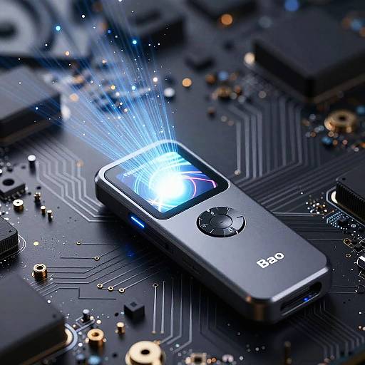 Sleek Quality Enhancer Gadget Visualization